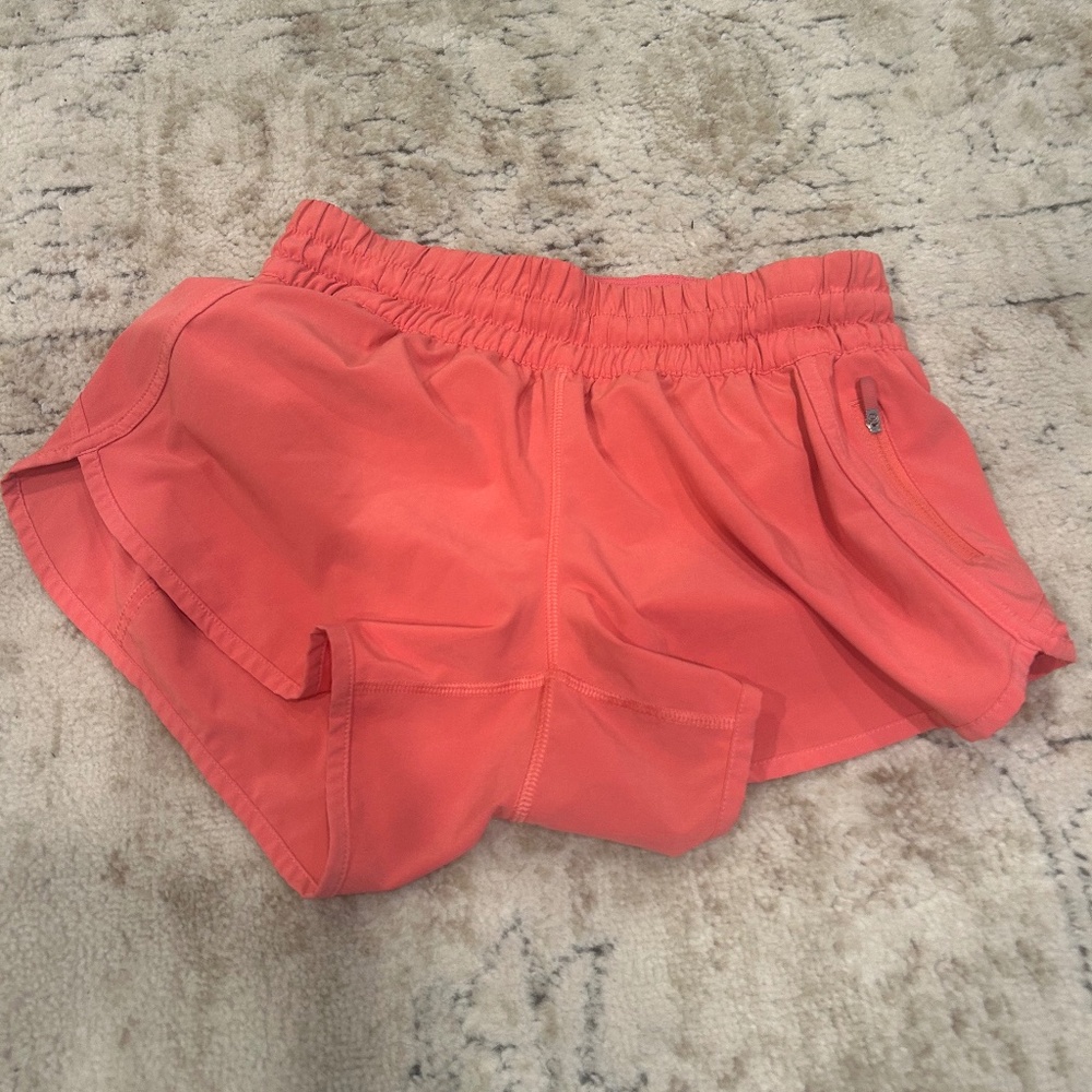 Lululemon Hotty Hot Shorts Women's Size 8 Pink EUC
